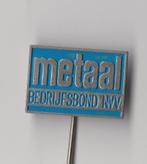 FNV Metaal Bedrijfsbond speldje, Verzamelen, Speldjes, Pins en Buttons, Gebruikt, Niet vindbaar, Niet vindbaar, Speldje of Pin