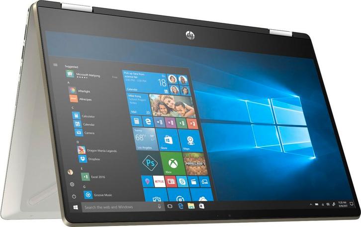 i5 HP Pavilion x360 Convertible touch laptop - kort gebruikt, Computers en Software, Windows Tablets, Zo goed als nieuw, 10 inch