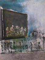 Leuke Schilderij Mooi schilderij, Hoogte 70 Breed 60, Ophalen, 50 tot 75 cm, Zo goed als nieuw, Schilderij