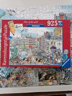 Puzzel cities of the world, 925 stukjes, Antwerpen, Ophalen of Verzenden, 500 t/m 1500 stukjes, Legpuzzel, Zo goed als nieuw