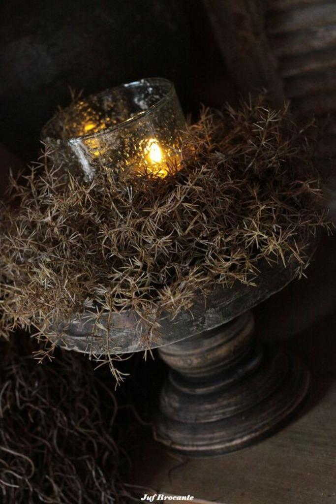 Asparaguskrans brown, Huis en Inrichting, Woonaccessoires | Overige, Nieuw, Ophalen of Verzenden