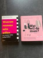 Psychologie Boeken: Waarom Mannen Seks Willen & Wat Wil de M, Ophalen of Verzenden, Gelezen, Sociale psychologie