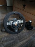 Fanatec porsche 911 GT2 stuur, shifter en carbon flippers, Ophalen, Gebruikt, Fanatec