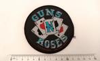 Guns N' Roses vrij zeldzame 1992 aces playing cards patch 72, Verzenden, Nieuw, Kleding