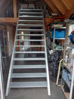 Trap RVS, Doe-het-zelf en Verbouw, Ladders en Trappen, Ophalen, 2 tot 4 meter