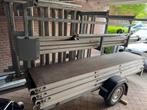 Altrax rolsteiger op steiger kar 10.2 werkhoogte, Ophalen, Zo goed als nieuw, Rolsteiger of Kamersteiger, 5 meter of hoger