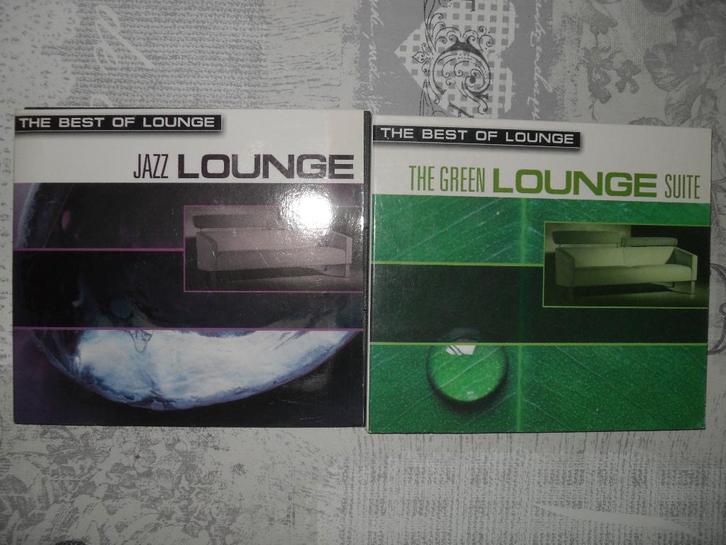 2 CD'S BEST OF LOUNGE., Cd's en Dvd's, Cd's | Dance en House, Zo goed als nieuw, Ambiënt of Lounge, Ophalen of Verzenden