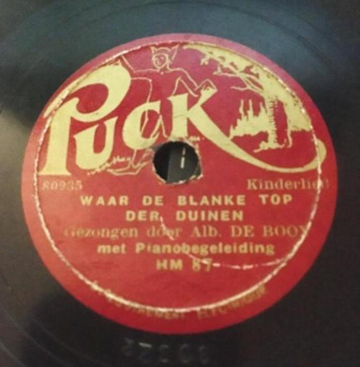 11 stuks 78toeren(rpm) plaatjes voor de kindergrammofoon, Antiek en Kunst, Antiek | Tv's en Audio, Ophalen of Verzenden