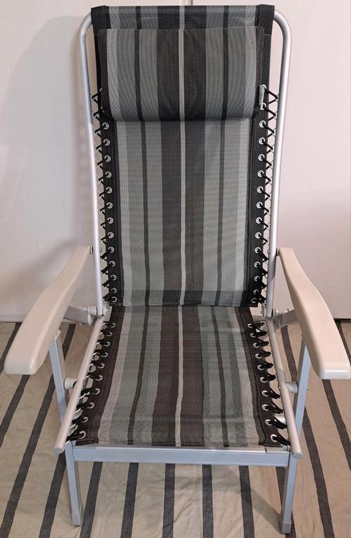 Luxe Campingstoel inklapbare
Verstelbare rugleuning material, Tuin en Terras, Tuinstoelen, Zo goed als nieuw, Aluminium, Ophalen
