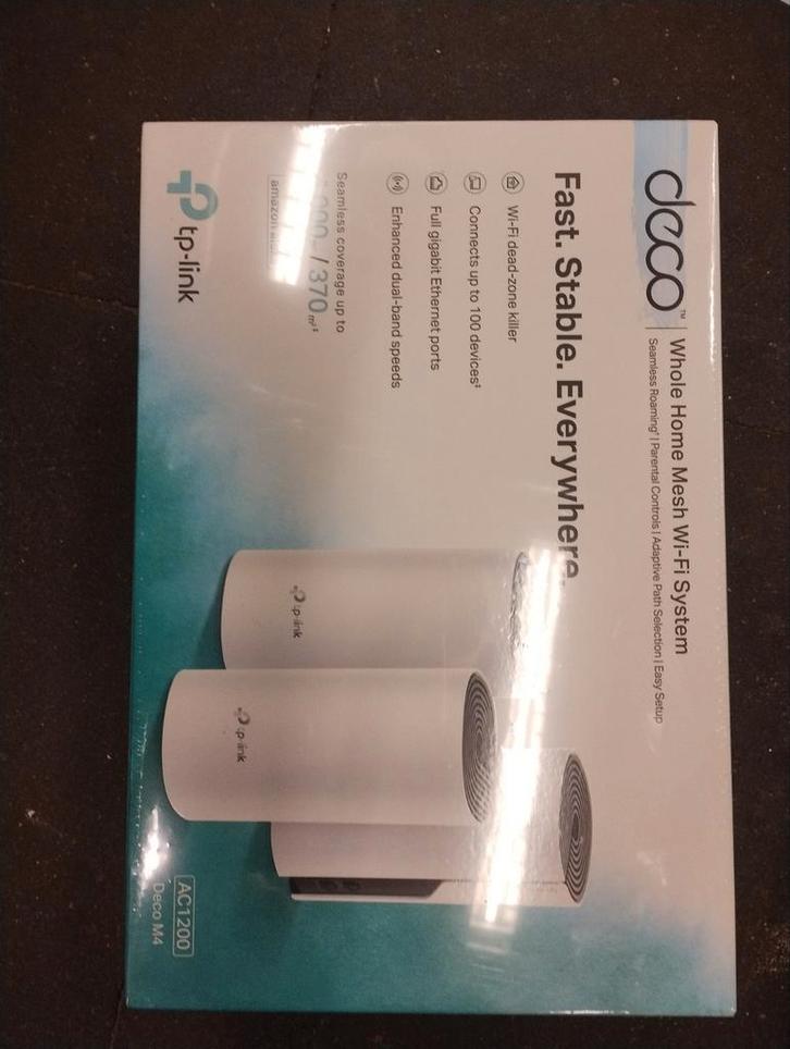 TP-Link Deco M4 Wifi Versterkers (3 stuks), Computers en Software, Powerlines, Gebruikt, Ophalen of Verzenden