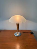 IKEA Kvintol vintage mushroom lamp glas hout Mid Century, Ophalen of Verzenden, Zo goed als nieuw, Vintage, mid century modern