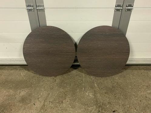 32 Tafelbladen trespa volkern HPL rond 55 cm indoor outdoor, Huis en Inrichting, Tafelonderdelen, Nieuw, Tafelblad, 50 tot 100 cm