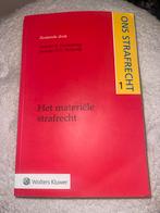 Ons Strafrecht - Het materiële strafrecht, Ophalen of Verzenden, Alpha, Gelezen, WO