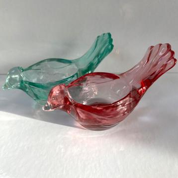 Vintage glazen pijphouders beschikbaar voor biedingen