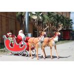 Complete Arreslee Foursome Set - Kerstman - Levensgroot, Diversen, Kerst, Ophalen, HorecaBeelden, Nieuw, HorecaBeelden