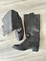 Vintage leren laarzen mt.37, Kleding | Dames, Schoenen, Gedragen, Invito, Ophalen of Verzenden, Hoge laarzen