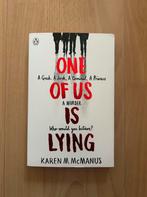 One Of Us Is Lying By Karen M.McManus, Boeken, Taal | Engels, Ophalen of Verzenden, Nieuw