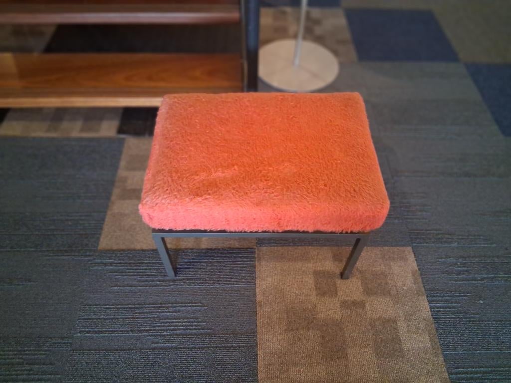 Vintage klap-opstap kruk, COR, jaren 60, Ophalen, Gebruikt, In hoogte verstelbaar, IJzer