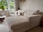 Ribcord hoekbank ivory, Ophalen, 250 tot 300 cm, Ribcord Ivory hoekbank, Hoekbank