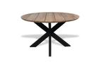 Acacia ronde tuintafel / rond 130 & 150cm ronde buitentafel, Huis en Inrichting, Tafels | Eettafels, 100 tot 150 cm, Ophalen of Verzenden