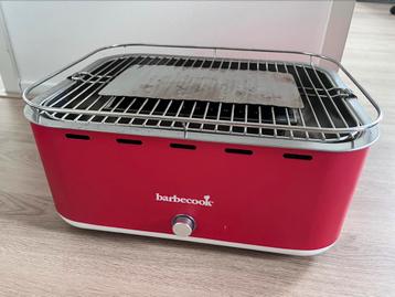 Barbecook Carlo Rood - Tafel BBQ - Houtskool BBQ beschikbaar voor biedingen
