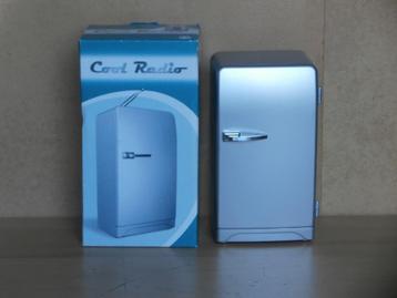 FM Radio ivv mini koelkast koelkastje cooler met batterijen beschikbaar voor biedingen