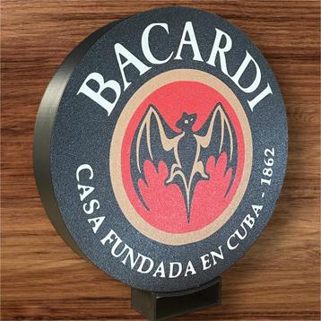 Bacardi lamp beschikbaar voor biedingen