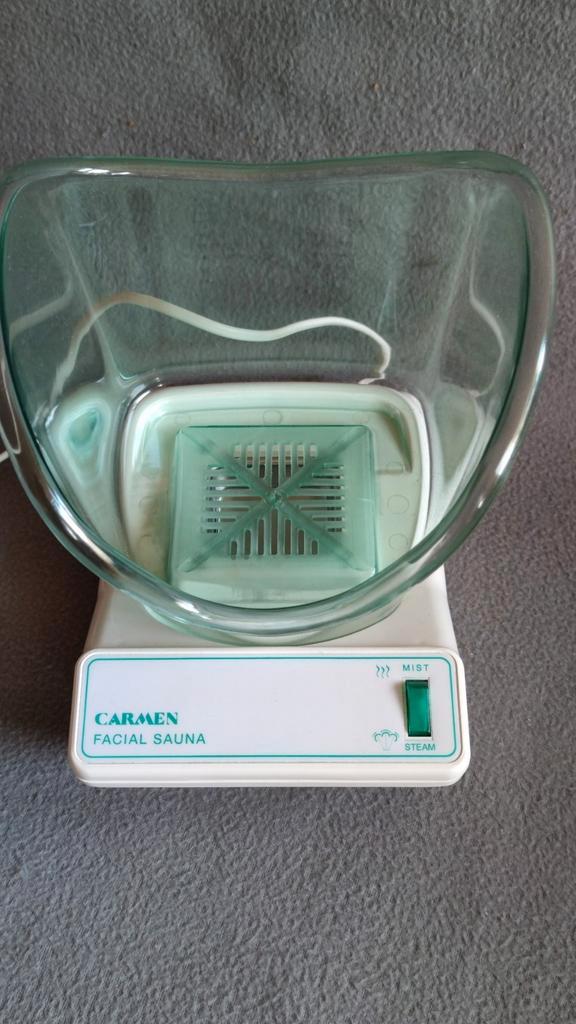NIEUWSTAAT Carmen facial sauna - sauna voor gezicht, Sieraden, Tassen en Uiterlijk, Uiterlijk | Gezichtsverzorging, Zo goed als nieuw