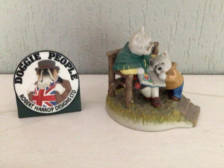 Robert Harrop Doggie People Westies Figurine - Zeldzaam Stuk, Antiek en Kunst, Antiek | Woonaccessoires, Ophalen of Verzenden