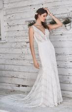 Bohemian kanten trouwjurk 38/40, Kleding | Dames, Trouwkleding en Trouwaccessoires, Ophalen of Verzenden, Zo goed als nieuw, Wit