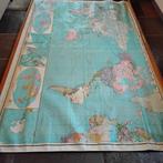 Vintage "Nieuwe wereldkaart" Wolters-Noordhoff 1974 wandkaar, Boeken, Atlassen en Landkaarten, Gelezen, Ophalen of Verzenden, Landkaart