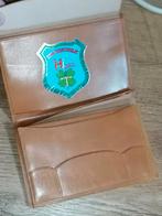 432e Batalion Infantrie Band Oud Strijders leren portomonee, Verzamelen, Ophalen of Verzenden, Landmacht, Nederland, Overige typen