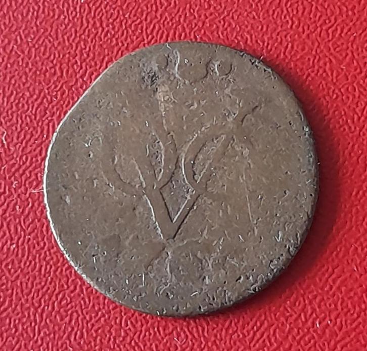 VOC duit Utrecht 1762, Postzegels en Munten, Munten | Nederland, Losse munt, Overige waardes, Vóór koninkrijk, Ophalen of Verzenden