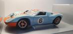 Jouef Evolution/Revell Ford GT40 Gulf Le Mans 1969, Hobby en Vrije tijd, Modelauto's | 1:18, Ophalen of Verzenden, Gebruikt, Auto