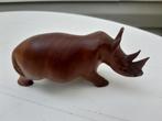 houtsnijwerk - neushoorn, Antiek en Kunst, Ophalen