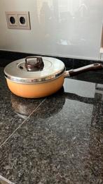 Hapjespan Tefal 24 cm, Ophalen of Verzenden, Gebruikt, Aluminium, Overige typen