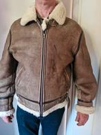 Leuke leren lammy coat heren xl, Ophalen of Verzenden, Zo goed als nieuw, Maat 56/58 (XL), Bruin