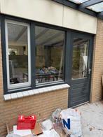 Raam + deur (kan ook los worden verkocht), Doe-het-zelf en Verbouw, Rolluiken, Ophalen, Gebruikt