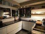 Siematic keuken wit met granieten aanrecht, Huis en Inrichting, Keuken | Complete keukens, Ophalen, Gebruikt, U-keuken, Wit