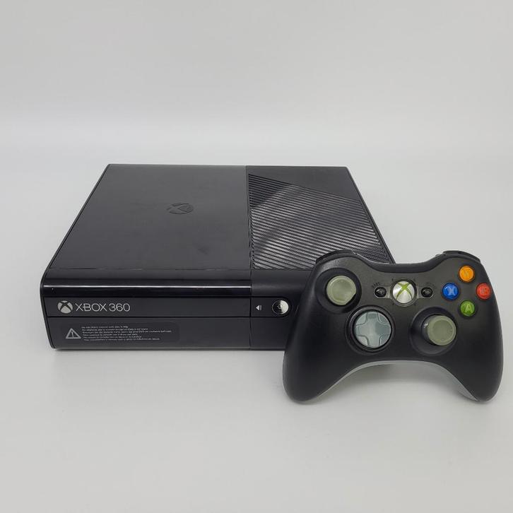XBOX 360 Slim 250 GB + Controller - Set, Spelcomputers en Games, Spelcomputers | Xbox 360, Gebruikt, 250 GB, 360 S, Met 1 controller