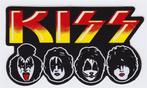 Kiss sticker #1, Verzamelen, Ophalen of Verzenden, Nieuw, Foto of Kaart