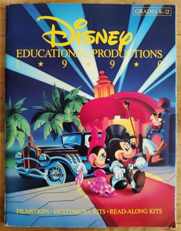 Disney 1990 Educational Productions catalog beschikbaar voor biedingen