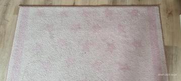Vloerkleer 130x160 cm roze sterren IKEA beschikbaar voor biedingen