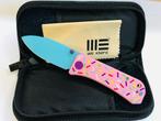 WE Knife Co. Dessert Warrior Banter Knife Pink G-10 2.9", Caravans en Kamperen, Kampeergereedschap, Nieuw