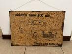 Antiek reclame bord, Antiek en Kunst, Ophalen of Verzenden