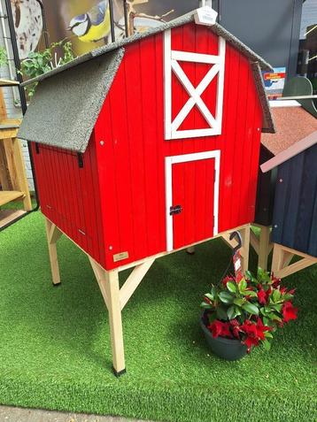 Kippenhok Red Barn, uniek design!  beschikbaar voor biedingen