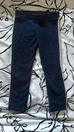 Donkerblauwe legging met zilveren streep - Maat 98, Kinderen en Baby's, Kinderkleding | Maat 98, Broek, Meisje, H&M, Ophalen of Verzenden