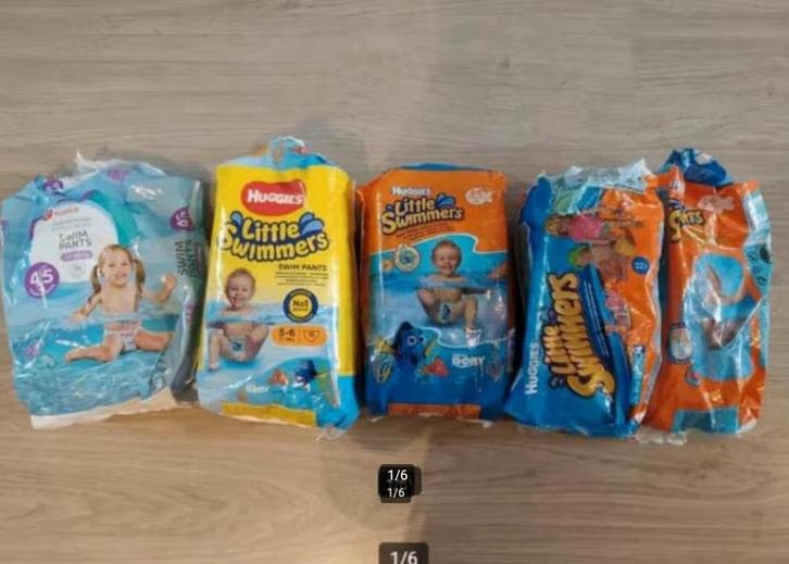 Zwembroekjes, zwemluiers, swim pants huggies en kruidvat, Kinderen en Baby's, Babykleding | Baby-zwemkleding, Nieuw, Zwemluier