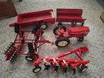 Ertl tractor met vier verschillende aanhangers, Ophalen of Verzenden, Gebruikt