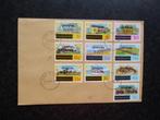 St. KITTS en NEVIS 2 Official enveloppen 1980, Ophalen of Verzenden, Envelop
